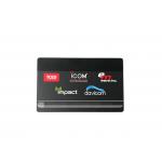 CR80 Matte Black Metal Business Cards Velvet Color Print Logo for sale