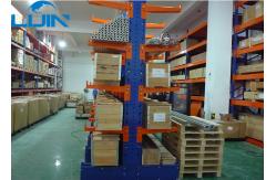 China Powder Coating Cantilever Racking Systems For Long Material Speedy Towing Picking supplier