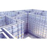 6061 / 6063 T3 - T8 Aluminium Template , Aluminium Industrial Profile Screen Frame for sale
