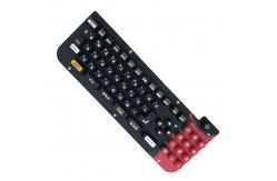 China SGS Waterproof Foldable Laptop Silicone Keyboard 30 Shore A supplier