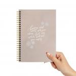 Customizable Spiral Hardcover Notebook A5 with Bold Color Scheme and Personalization Option Logo Printing for sale