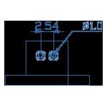 M9XX±10-10-F105/22-R2 Fiber Coupled Laser Diode