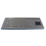 Washable Vandal Proof Industrial Keyboard with Touchpad and Desk Top in IP68 Waterproof Standard for outdoors for sale