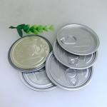 73mm 300# Aluminum Easy Open Can Lids For Canned Food