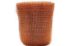 China 0.23mm 99.9% Copper Knitted Mesh Roll For Distillation Column Packing supplier