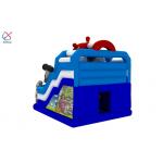 Factory Commercial Inflatable Pirate Bouncy House With Slide Inflatable Castle