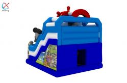 China Factory Commercial Inflatable Pirate Bouncy House With Slide Inflatable Castle supplier
