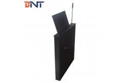 China Slim Conference Tabletop LCD / LED Monitor Motorized Lift With Microphone supplier