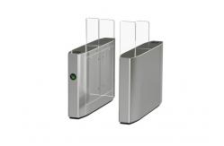China High End 550mm Channel RFID Card Flap Barrier Gate 30p/m supplier