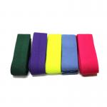 2cm Stock Plush Nylon Spandex Fold Over Elastic For Cloth