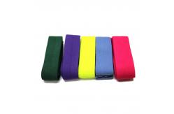 China 2cm Stock Plush Nylon Spandex Fold Over Elastic For Cloth supplier