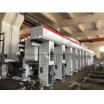 Roll To Roll Multi Colour Rotogravure Printing Machine / Plastic Gravure Printing Machine for sale