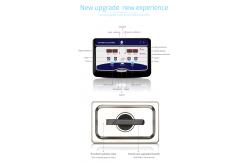 China Lab Benchtop Ultrasonic Cleaner With Half Ultrasonic Wave and Degas Function supplier