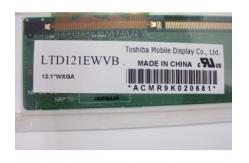 China LTD121EWVB 12.1 inch 1280*800 TFT-LCD Screen Display supplier
