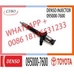 injector nozzle 23670-0R160 095000-7600 injector for Toyota 2AD-FTV Avensis common rail injector 23670-0R160 095000-7600 for sale