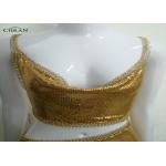 Decorative 4mm Sequin Mesh Fabric Fashionable Non Flammable Table Cloth for sale