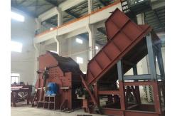 China Automatic Steel Shredder Line Machine / Scrap Metal Crusher Low Noise supplier