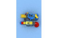 China Custom Playground Water Slide Pool LLDPE Metal Water Slide Fade Resistant supplier