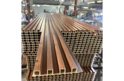 China Wood Plastic Composite Cladding Fluted Wall Board WPC Interior Wall Panel supplier