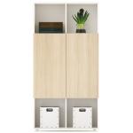 800mm 2 Doors Office File Storage Cabinet Home Decorative Storage Cabinets for sale