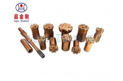 China Antirust Alloy Steel Rock Drill Button Bits 3 Inch Thickness Safety Operation supplier
