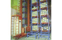 China Asrs Rack System Automated Warehouse Storage And Retrieval System With Safety Curtains supplier