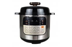 China LED Display 6L Digital Pressure Cooker Automatic Power Off supplier