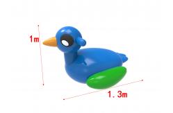 China Blue Bird Outdoor Inflatable Water Floating Toys For Lake And Ocean supplier