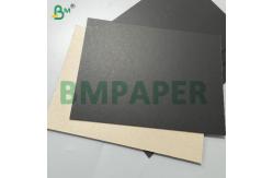 China 100% Recovered Grey Cardboard One Side Black Lined Solid Board supplier
