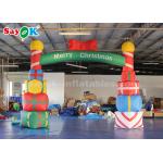 5*4m Inflatable Christmas Arch With Gift Box For Garde / Street for sale
