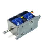 57.6W Double Holding Push Pull Solenoid For Cleanroom Door Lock