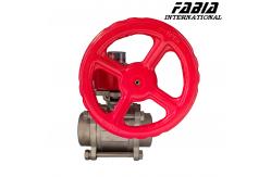 China DN65 Manual Turbine Ball Valve For Superior Performance And Durability supplier