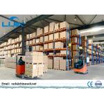Multi Functional Warehouse Storage Racks , Powder Coated Metal Pallet Rack for sale