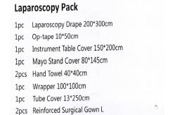 China Surgical Disposable Laparotomy Abdominal Drape Pack Kit Class II supplier