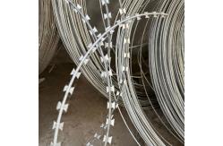 China BTO-22 Hot Dipped Galvanized Razor Wire for Security Fencing supplier