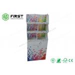 Carton Floor POP Cardboard Paper Shelf Display Stand Custom Logo Printed