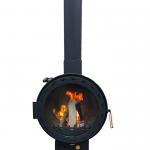 Modern Wood Burning Fire Pits Easy Assembly Manual Ignition Carbon Iron fireplace