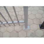 Galvanized Tube Powder Coated Metal Mesh Garden Fence 1200mm-2400mm Height for sale