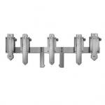 Mechanical Rail Track Measuring Equipment Gauge Kingrail OEM for sale
