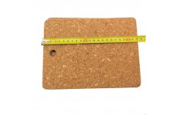 China Rectangular Cork Placemats Heat Pads Table Mats Trivets Thermal Insulation supplier