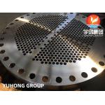 ASTM A182 F316L Stainless Steel Tube Sheet  Tubular heat exchanger for sale