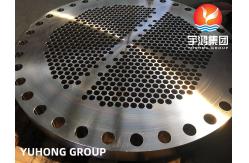 China ASTM A182 F316L Stainless Steel Tubesheet For Heat Exchanger supplier