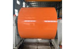 China Lightweight Durable PE Orange Roller Coated Aluminium Coil For Ventilation Ducts supplier