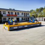 Omni Directional Mobile 10 Tons Motorized Materials Trackless Transfer Carts