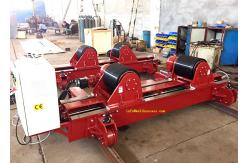 China 40Tons Conventional Welding Rotator, Leadscrew Travalling Tank Turning Rolls With PU Wheel supplier