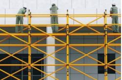 China Textured Smooth Finish FRP Handrail FRP Scaffolding Non Conductive supplier