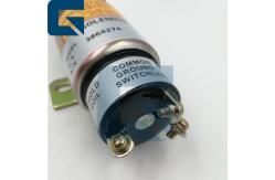 China 386-4274 3864274 Excavator E70B Engine Stop Solenoid Valve 24V supplier