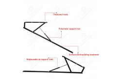 China Pop-up and Sliding Bed Lifting Mechanism with Spring Furniture Hardware supplier