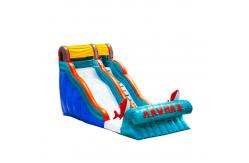 China Customizable Inflatable Slide With Bright Colors Amusement Parks supplier