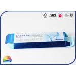 382gsm Silver Paper Folding Carton Box Rectangle UV Print Embossing Finish
